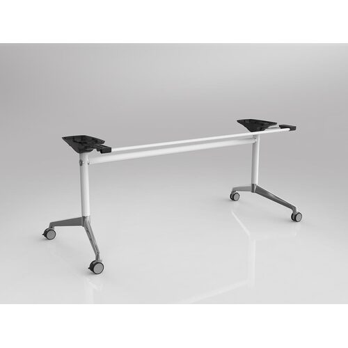 Modulus Flip Table Frame Suits 1500 - 1900L X 800 - 1050D Tops White