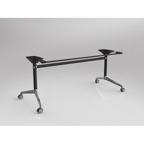 Modulus Flip Table Frame Suits 1800 - 2200L X 800 - 1050D Tops Black