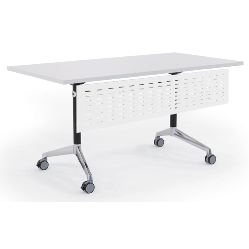 Modulus Flip Table Metal Modesty 1650 Silver