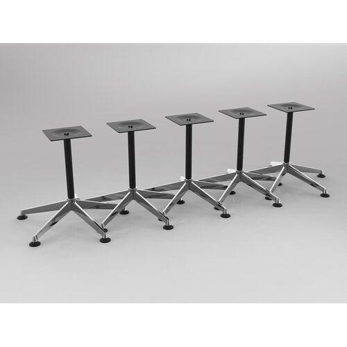 Modulus Meeting Table Frame 695H 900 Dia Or 800 Sq - Set Of 5