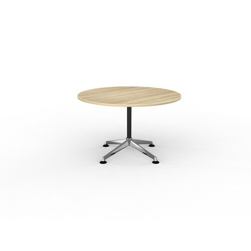 Modulus Meeting Table 1200dia New Oak