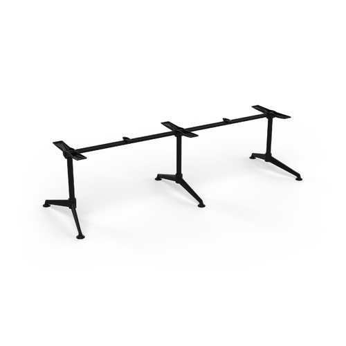 Modulus Meeting/Boardroom Frame 2600 - 3000L X 900 - 1100W Black