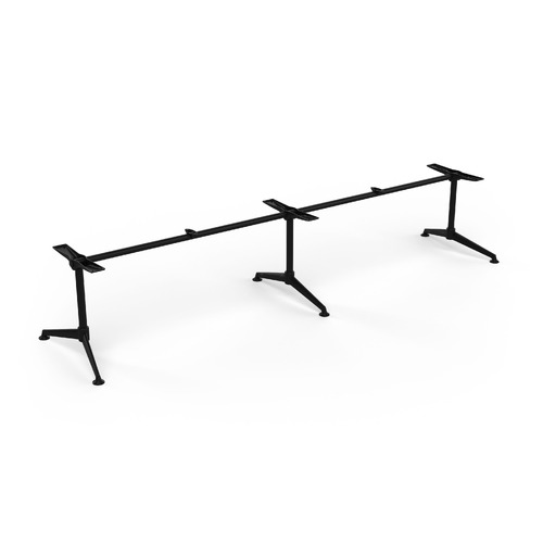 Modulus Meeting/Boardroom Frame 3600 - 4000L X 900 - 1100W Black