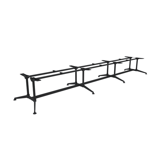 Modulus Meeting Table Frame 5800-6200 X 1400-1550 Black