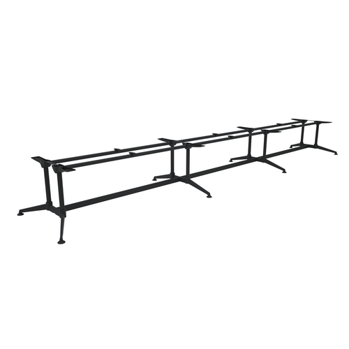 Modulus Meeting Table Frame 6400-6800 X 1200-1350 Black