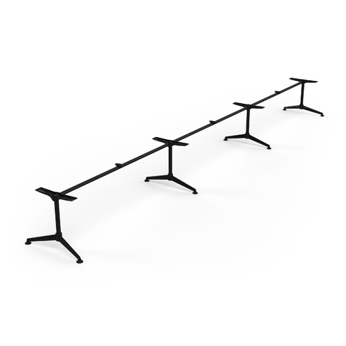 Modulus Meeting/Boardroom Frame 7000 - 7400L X 900 - 1100W Black
