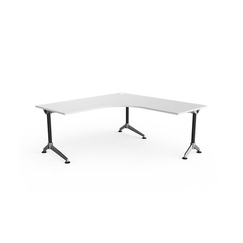 Modulus 90° Corner Workstation 1800/750 X 1800/750 White