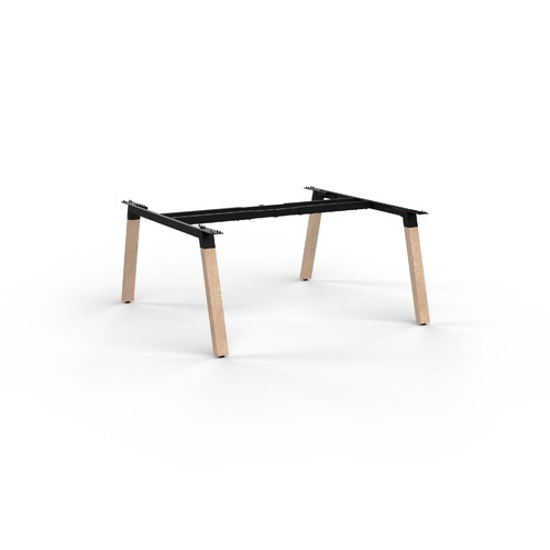 Plantation B2B Frame To Suit 2 X 1500 X 750 Solid Oak/Black