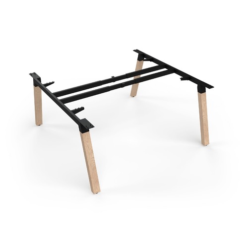 Plantation B2B Frame To Suit 2 X 1800 X 750 Solid Oak/Black