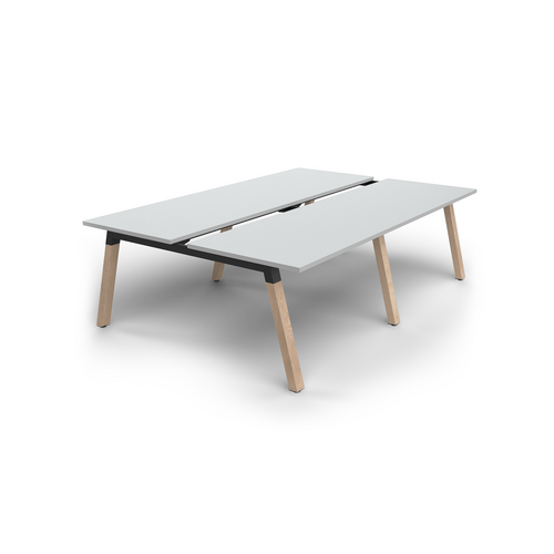 Plantation B2B 4 X 1200 X 600 White On Solid Oak