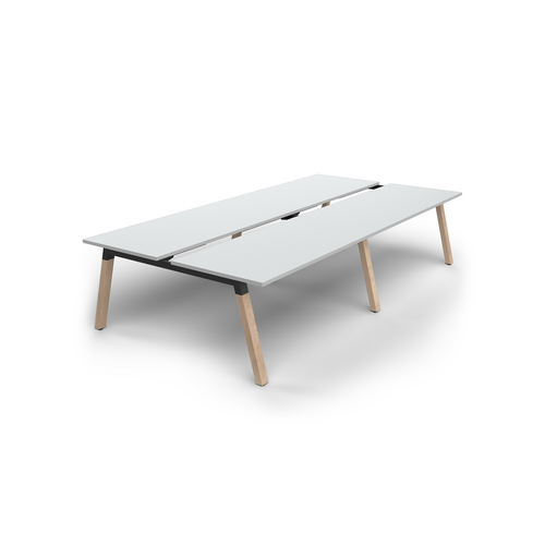 Plantation B2B 4 X 1500 X 600 White On Solid Oak