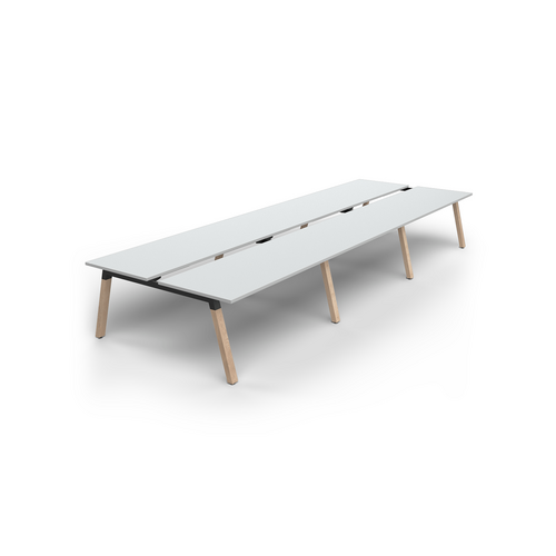 Plantation B2B 6 X 1800 X 750 White On Solid Oak