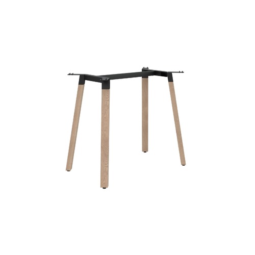 Plantation Bar Leaner Frame With Solid Oak Legs 1200 X 750 X 1050H
