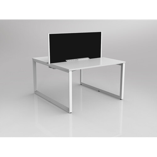Anvil B2B 2 X 1200 X 600 New Oak On White With Screen White/Black