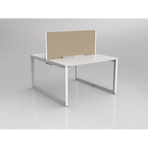 Anvil B2B 2 X 1200 X 600 New Oak On White With Screen White/Camel