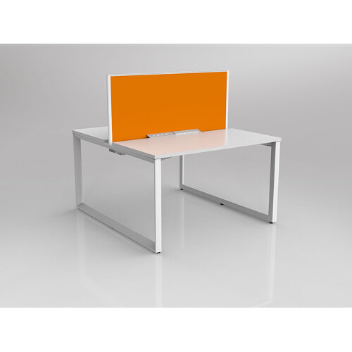 Anvil B2B 2 X 1200 X 600 New Oak On White With Screen White/Orange