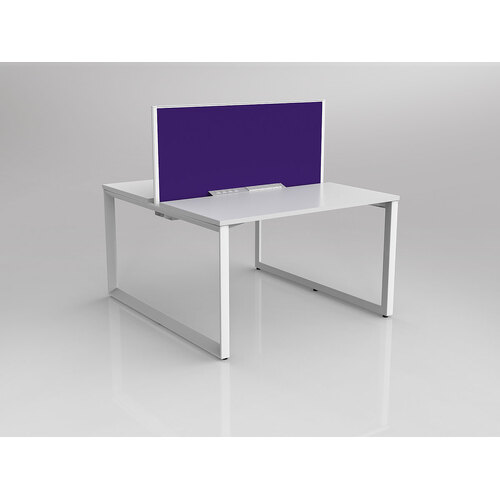 Anvil B2B 2 X 1200 X 600 New Oak On White With Screen White/Plum