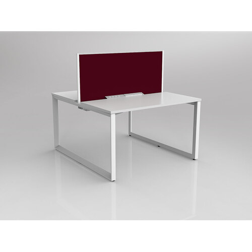 Anvil B2B 2 X 1200 X 600 New Oak On White With Screen White/Ruby Red