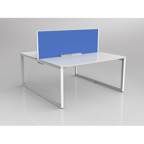 Anvil B2B 2 X 1500 X 750 New Oak On White With Screen White/Baby Blue