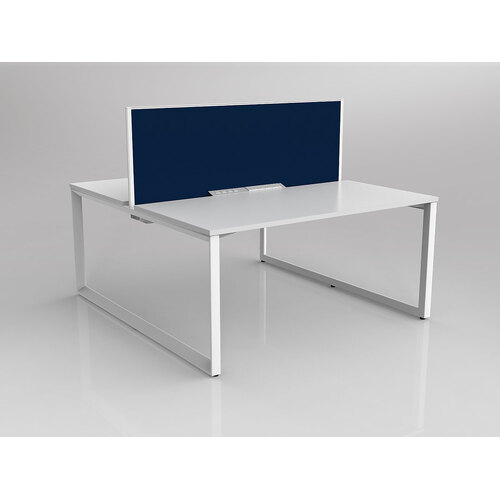 Anvil B2B 2 X 1500 X 750 New Oak On White With Screen White/Steel Blue