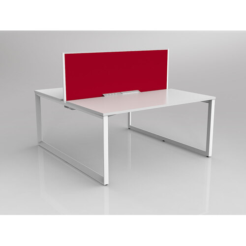 Anvil B2B 2 X 1500 X 750 New Oak On White With Screen White/Tomato Red