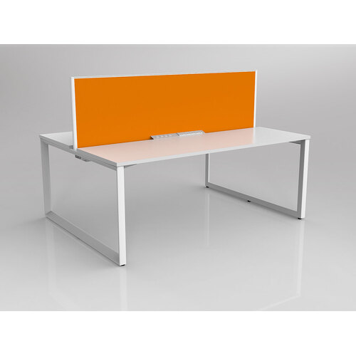 Anvil B2B 2 X 1800 X 600 New Oak On White With Screen White/Bright Orange