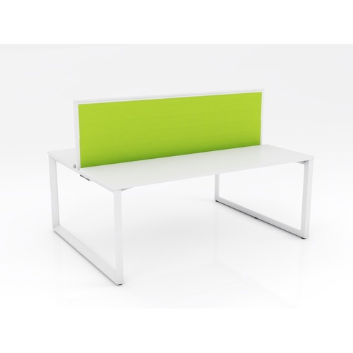 Anvil B2B 2 X 1800 X 600 White On White With Screen White/Steel Blue