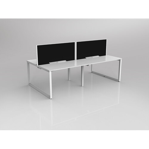 Anvil B2B 4 X 1200 X 600 New Oak On White With Screen White/Charcoal