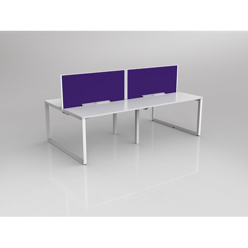 Anvil B2B 4 X 1200 X 600 New Oak On White With Screen White/Plum
