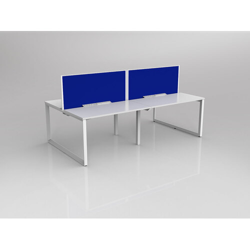 Anvil B2B 4 X 1200 X 600 New Oak On White With Screen White/Royal Blue