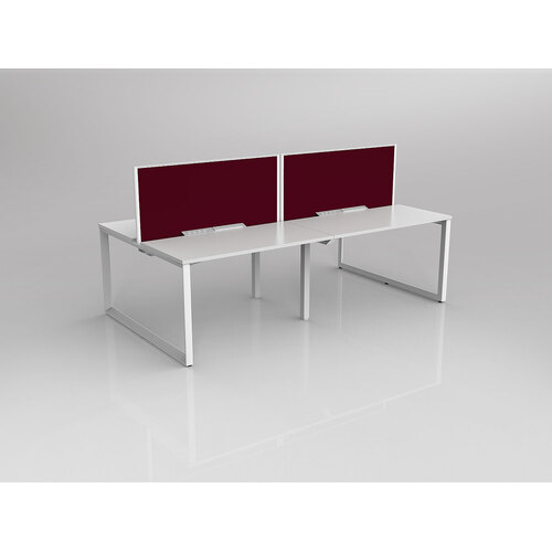 Anvil B2B 4 X 1200 X 600 New Oak On White With Screen White/Red