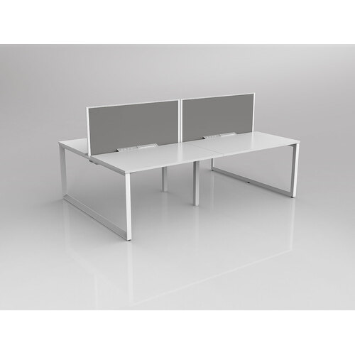 Anvil B2B 4 X 1200 X 750 New Oak On White With Screen White/Alloy Grey