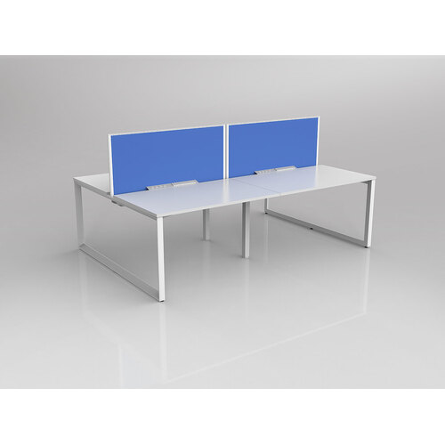 Anvil B2B 4 X 1200 X 750 New Oak On White With Screen White/Baby Blue