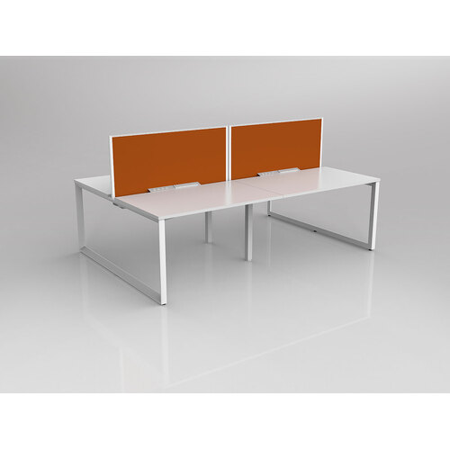 Anvil B2B 4 X 1200 X 750 New Oak On White With Screen White/Burnt Orange
