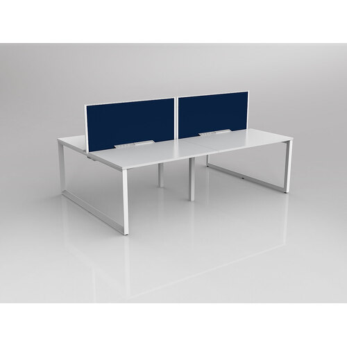 Anvil B2B 4 X 1200 X 750 New Oak On White With Screen White/Steel Blue