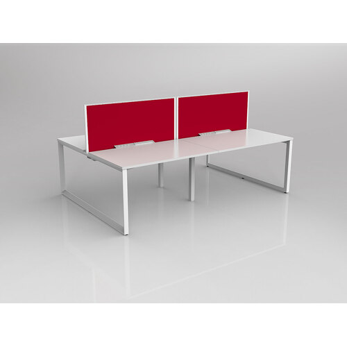 Anvil B2B 4 X 1200 X 750 New Oak On White With Screen White/Tomato Red