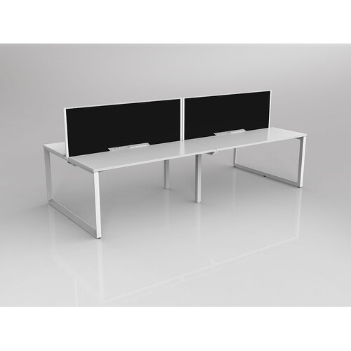 Anvil B2B 4 X 1500 X 600 New Oak On White With Screen White/Charcoal