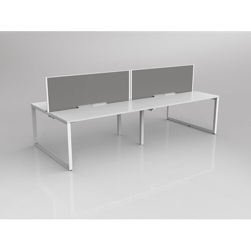 Anvil B2B 4 X 1500 X 600 New Oak On White With Screen White/Grey