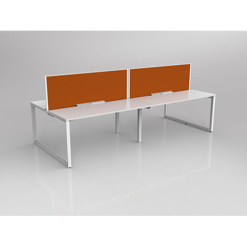 Anvil B2B 4 X 1500 X 600 New Oak On White With Screen White/Orange