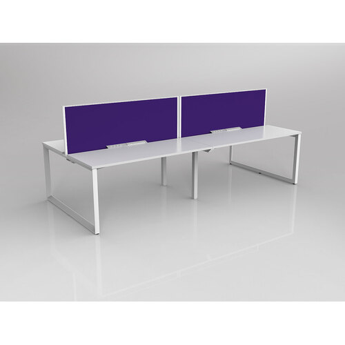 Anvil B2B 4 X 1500 X 600 New Oak On White With Screen White/Plum