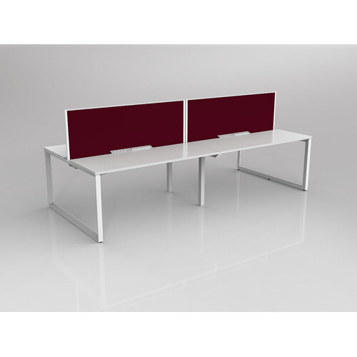 Anvil B2B 4 X 1500 X 600 New Oak On White With Screen White/Ruby Red