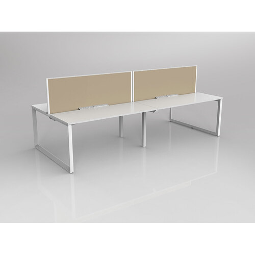 Anvil B2B 4 X 1500 X 600 New Oak On White With Screen White/Sandcastle