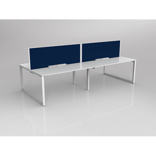 Anvil B2B 4 X 1500 X 600 New Oak On White With Screen White/Steel Blue