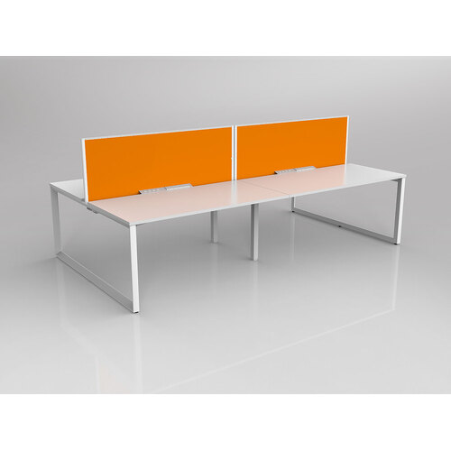 Anvil B2B 4 X 1500 X 750 White On White With Screen White/Bright Orange