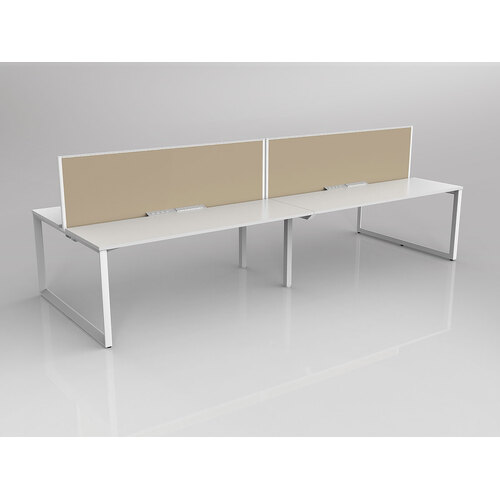 Anvil B2B 4 X 1800 X 600 New Oak On White With Screen White/Sandcastle