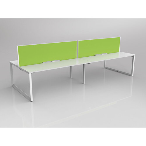 Anvil B2B 4 X 1800 X 600 New Oak On White With Screen White/Salmon