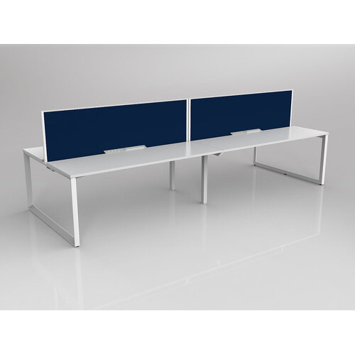 Anvil B2B 4 X 1800 X 600 New Oak On White With Screen White/Steel Blue