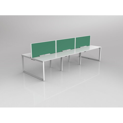 Anvil B2B 6 X 1200 X 600 New Oak On White With Screen White/Blue