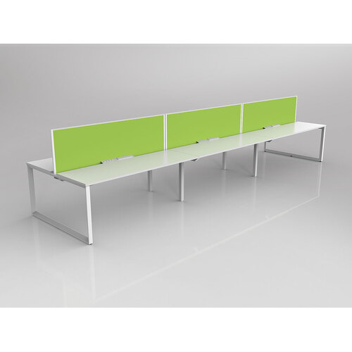Anvil B2B 6 X 1200 X 600 New Oak On White With Screen White/Yellow