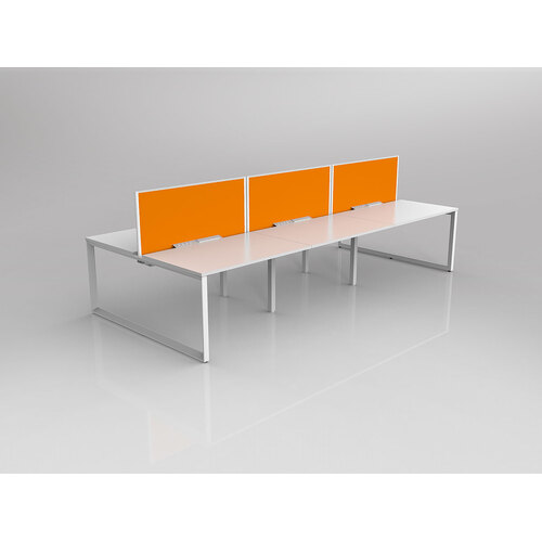 Anvil B2B 6 X 1200 X 750 New Oak On White With Screen White/Bright Orange